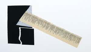 Tjeng Sit Oey - Collage, Zonder titel verkocht voor € 35!