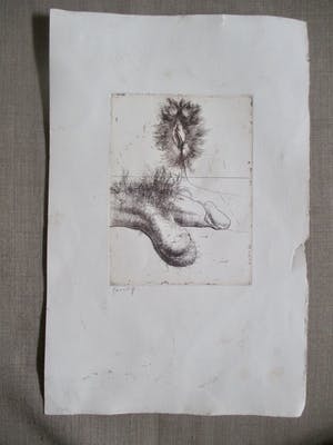 Geurt van Dijk - Gesigneerde ets kopen? Bied vanaf 30!