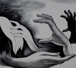 Joop Moesman - Litho: handen kopen? Bied vanaf 119!