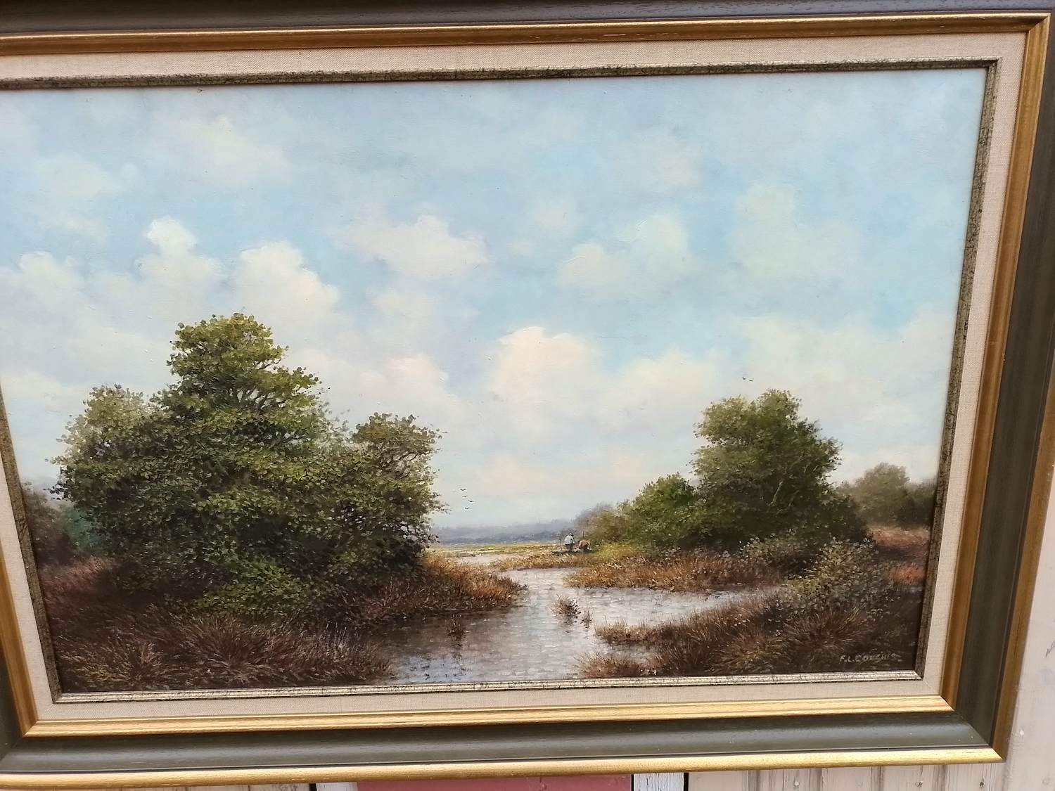 Franciscus Leonardus Corsius - Hollans landschap kopen? Bied vanaf 240!