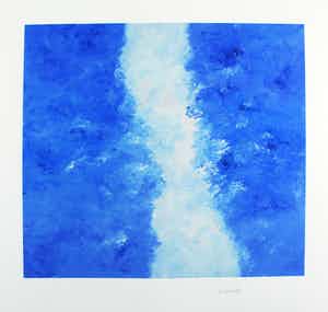 Armando - Kleurengiclee DER FLUSS Handgesigneerd GROOT!!! verkocht voor € 179!