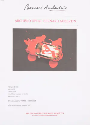 Bernard Aubertin - Voiture Brulé kaufen? Bieten Sie von 600!