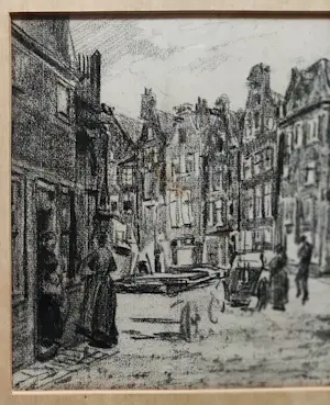 Felicien Bobeldijk - Oudekerksplein met Engekerksteeg (Amsterdam) kopen? Bied vanaf 325!