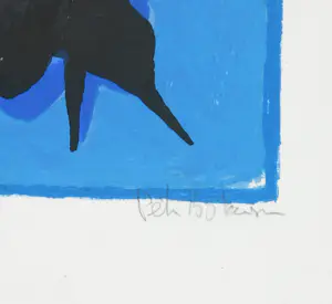 Peter Bastiaanssen - Twee zeefdrukken, Hondjes kopen? Bied vanaf 40!