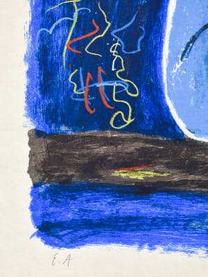 Franz Lauter - Cat in Blue kopen? Bied vanaf 75!