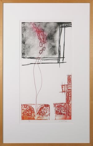 Olivier Beijn - Kleurenets, Zonder titel - Ingelijst kopen? Bied vanaf 1!