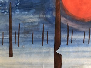 Jean Michel Folon - Zonder titel kopen? Bied vanaf 450!