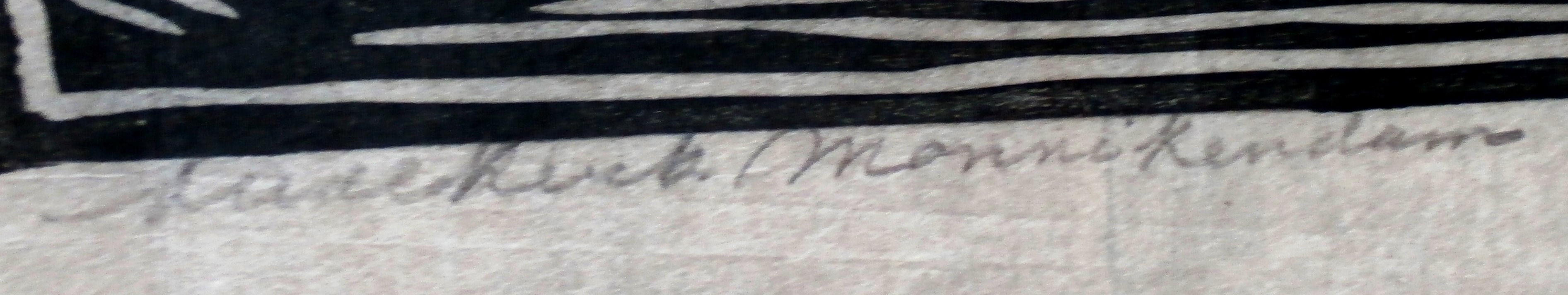 Jac. de Beer -  houtsnede - Tijger kopen? Bied vanaf 50!