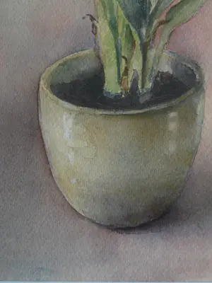 Niet of onleesbaar gesigneerd - Ingelijste aquarel , Bloemstilleven – onduidelijke signatuur… kopen? Bied vanaf 1!