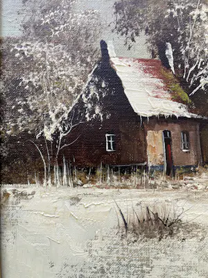 Rick Theunissen - Winterlandschap kopen? Bied vanaf 75!