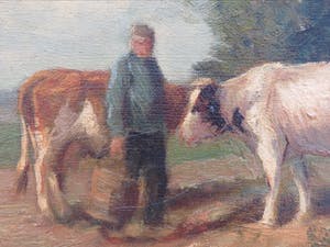 Fedor van Kregten - koeien en boer in de wei kopen? Bied vanaf 285!