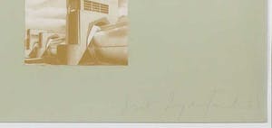 Siet Zuyderland - Zeefdruk, Water (hommage à Charles Sheeler) - Ingelijst kopen? Bied vanaf 1!