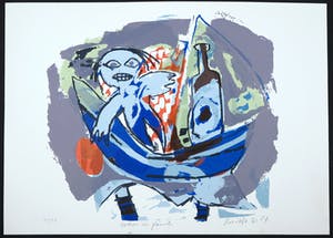 John Lie a Fo - Zeefdruk, Bateau du Familie kopen? Bied vanaf 1!