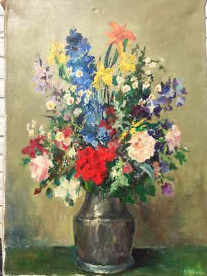 Adam Potgieter - veelzijdig kunstenaar, impressionist, academisch geschoold, RA Amsterdam verkocht voor € 60!