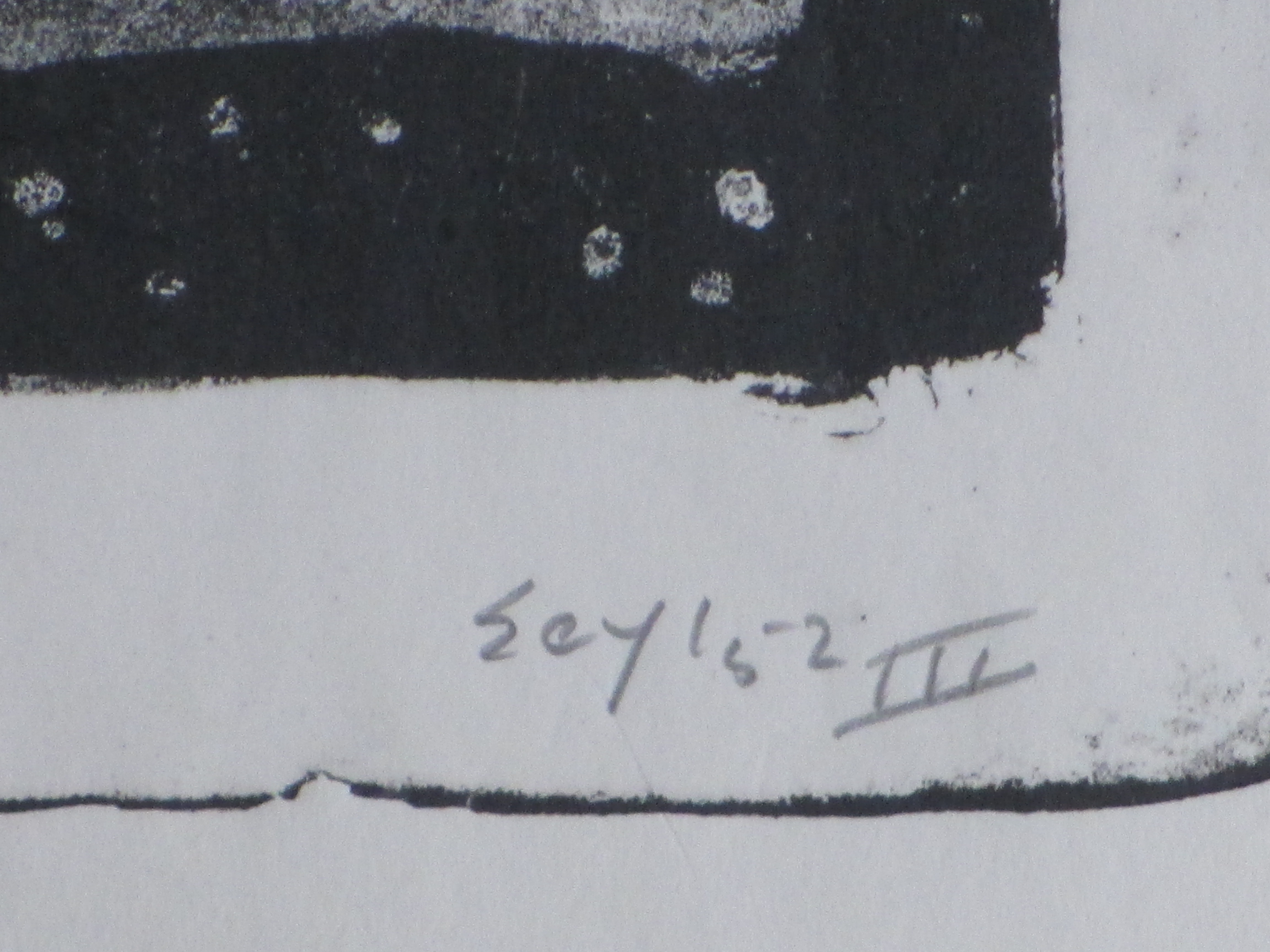 Niet of onleesbaar gesigneerd - Abstracte Compositie - Litho '52 kopen? Bied vanaf 1!