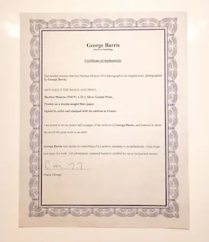 George Barris - Marilyn Monroe, 1954 - original VINTAGE-Fotographie - signiert kopen? Bied vanaf 1500!