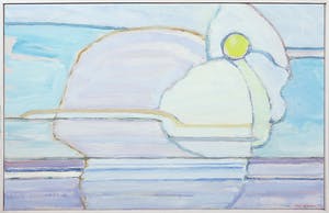 Paul Overhaus - Olieverf op doek, Weerschijn - Ingelijst kopen? Bied vanaf 70!