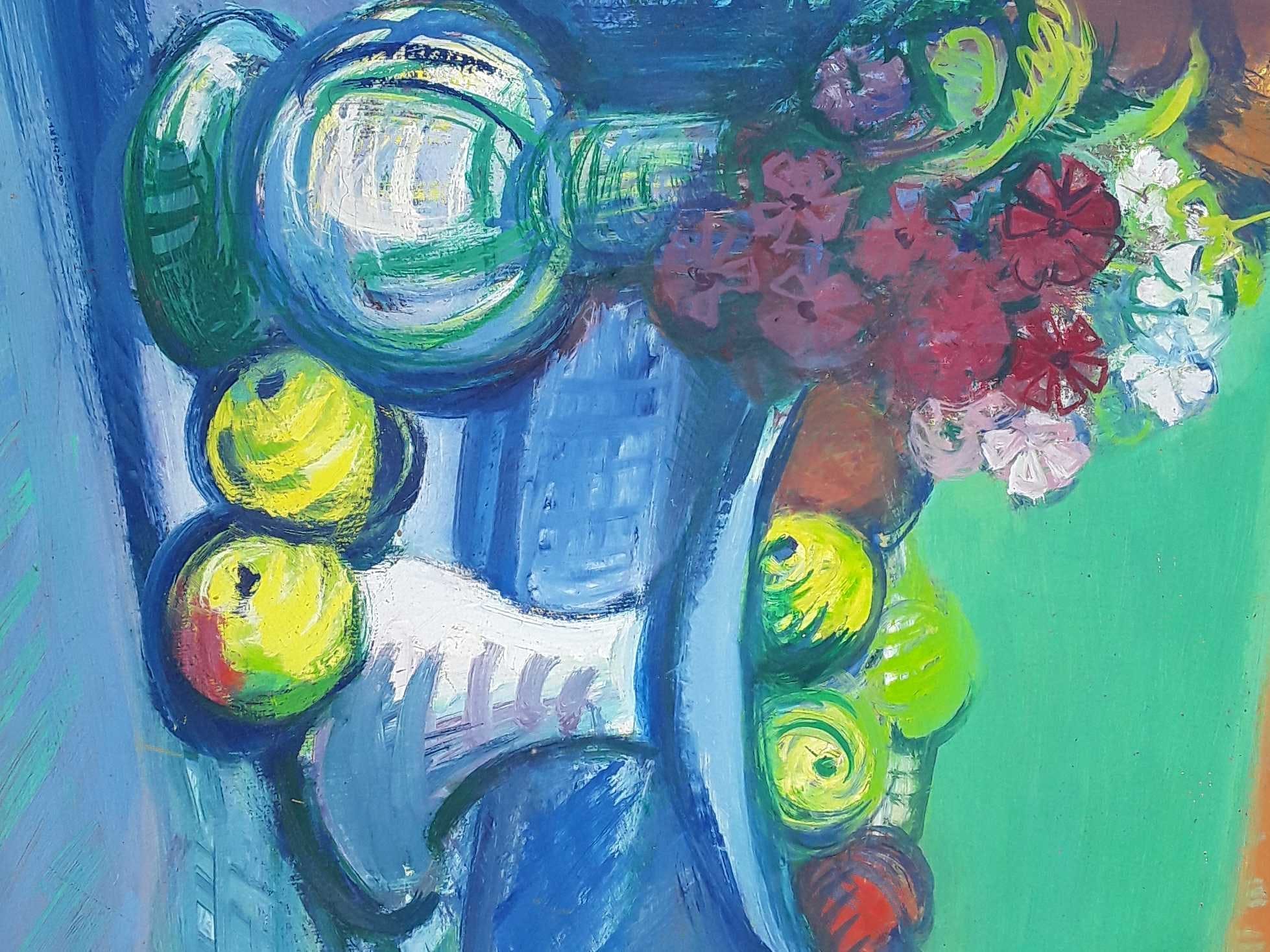 Roelof Frankot - Stilleven met fruit en bloemen. kopen? Bied vanaf 150!