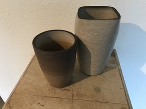 Potterie Ravelli - 2 vazen kopen? Bied vanaf 1!