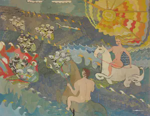 Karin Lugtigheid - Olieverf op doek, De droom van (...) - Ingelijst (Groot) kopen? Bied vanaf 200!