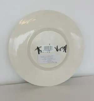 Bart Drost - Set van 3 keramieken (wand)borden, Dromeland & Lief baasje & Tussen de coulissen kopen? Bied vanaf 100!