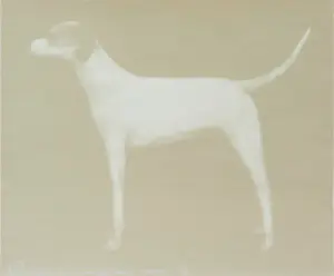 AcheterJoe Andoe - Ingelijste zeefdruk: Small Dog (Putty) - 1998? Enchérissez de 295!