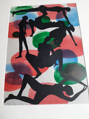 Hans Biezen - 2x Polygrafie 's werken, mensen kopen? Bied vanaf 40!