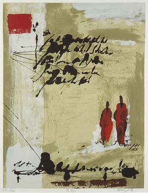 Denis Jully - Zeefdruk, Epilogue - Ingelijst kopen? Bied vanaf 35!