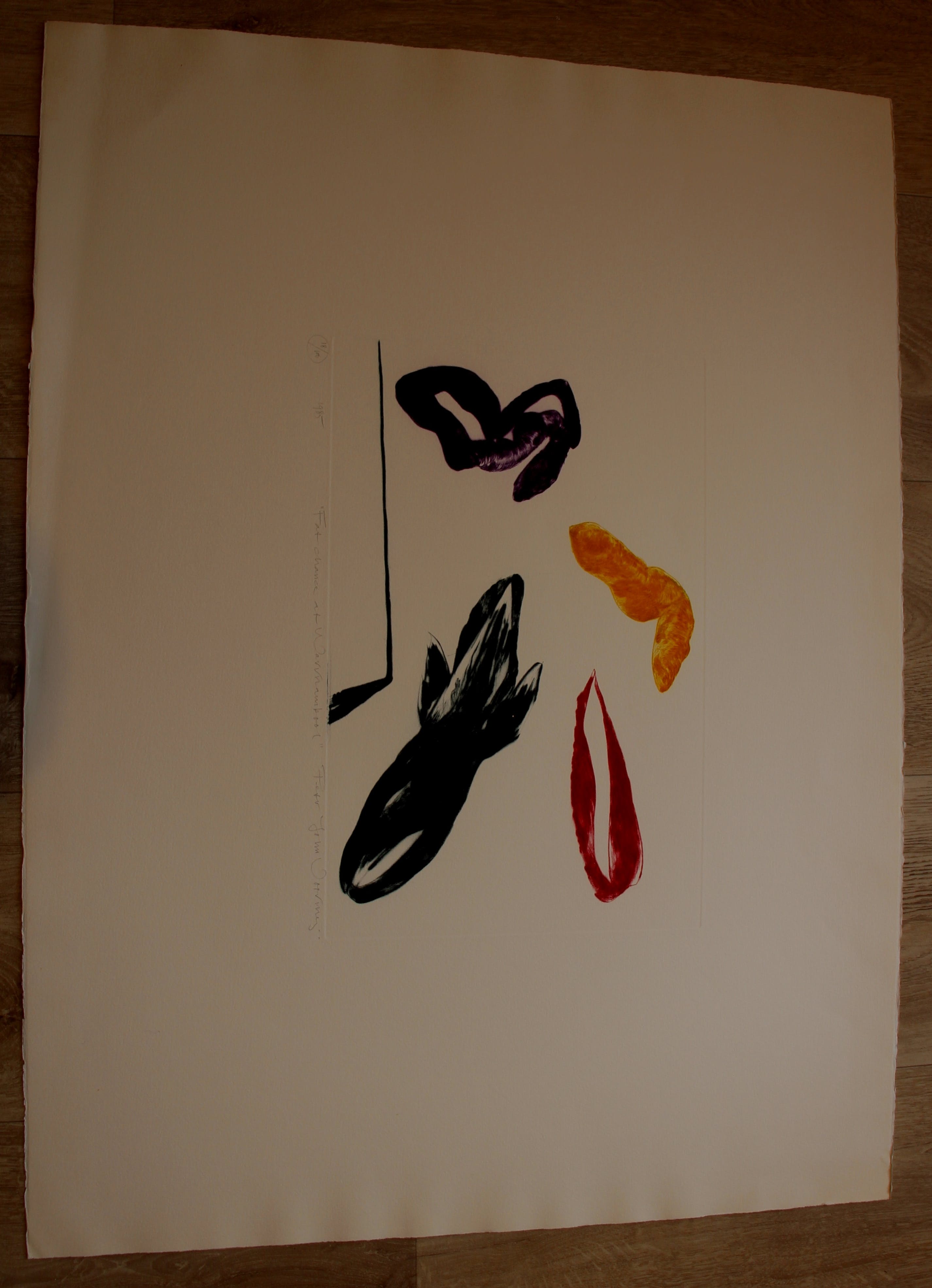 Peter John Voormeij - Grote ets: Fat Chance at Warnambool - 1985 kopen? Bied vanaf 10!