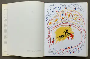 Pablo Picasso - Homage to Picasso - met kleurenlitho en 7 linosnedes kopen? Bied vanaf 125!