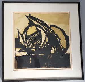 Fon Klement - HOUTDRUK EPROUVER 1967. verkocht voor € 90!