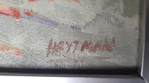 Willem Heytman - olie op doek, bloemstilleven, gesigneerd kopen? Bied vanaf 1!