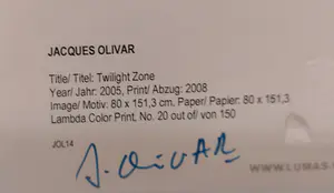 Jacques Olivar - "Twilight Zone" (2005/08) kopen? Bied vanaf 980!