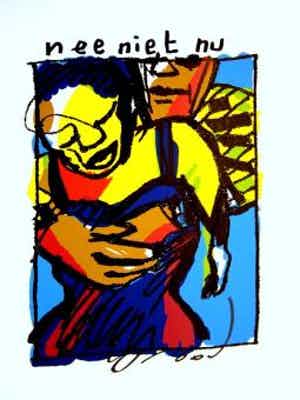 Herman Brood - Nee niet nu verkocht voor € 250!