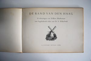 Willem Minderman - [2x] - litho uit 1952 en boek uit 1950 kaufen? Bieten Sie von 35!