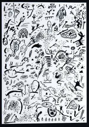 Henk Visch - zeefdruk 1981 - oplage 50 verkocht voor € 75!