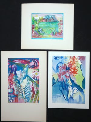 Joe Wols - Lot van drie werken op papier kopen? Bied vanaf 1!