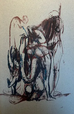 Geurt van Dijk - Psapsabloem. een keuze uit het grafische werk van Geurt kopen? Bied vanaf 35!