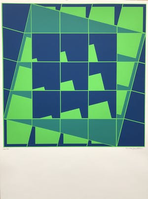 Guido Zanoletti - Gesigneerde zeefdruk - 1974 - 144/150 - Zelden aangeboden! kopen? Bied vanaf 95!