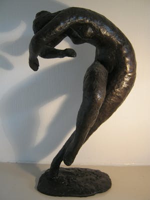 Brons (Onbekend) - Zeer zwaar brons sculptuur van een naakte ballerina kopen? Bied vanaf 300!