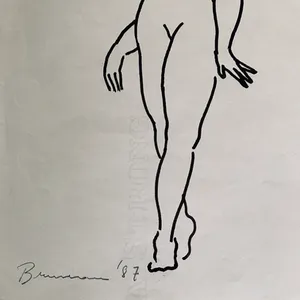 Bruneau - Naakt portret kopen? Bied vanaf 90!