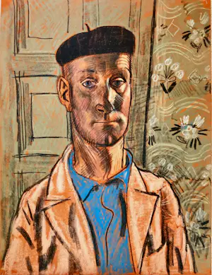 Charles Eyck - Portrettekening in pastel kopen? Bied vanaf 150!
