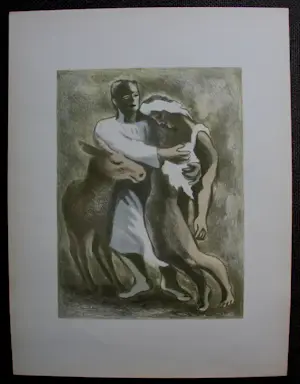 AcheterJan van Keulen - Litho: Barmhartige samaritaan - 1947? Enchérissez de 40!