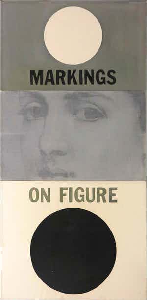 Mirjam Hagoort - Gemengde techniek op doek en paneel, Zonder titel - Ingelijst (Zeer groot) verkocht voor € 150!