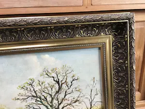 Niet of onleesbaar gesigneerd - Replica Winterlandschap H.C. Koekoek kopen? Bied vanaf 1!