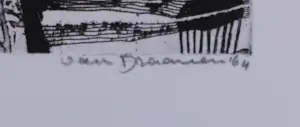 Hans van Draanen - Ets, Zonder titel kopen? Bied vanaf 25!