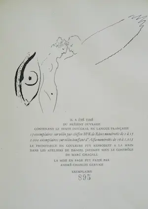 Marc Chagall - Le dur désir de durer,dor Paul Éluard kopen? Bied vanaf 180!