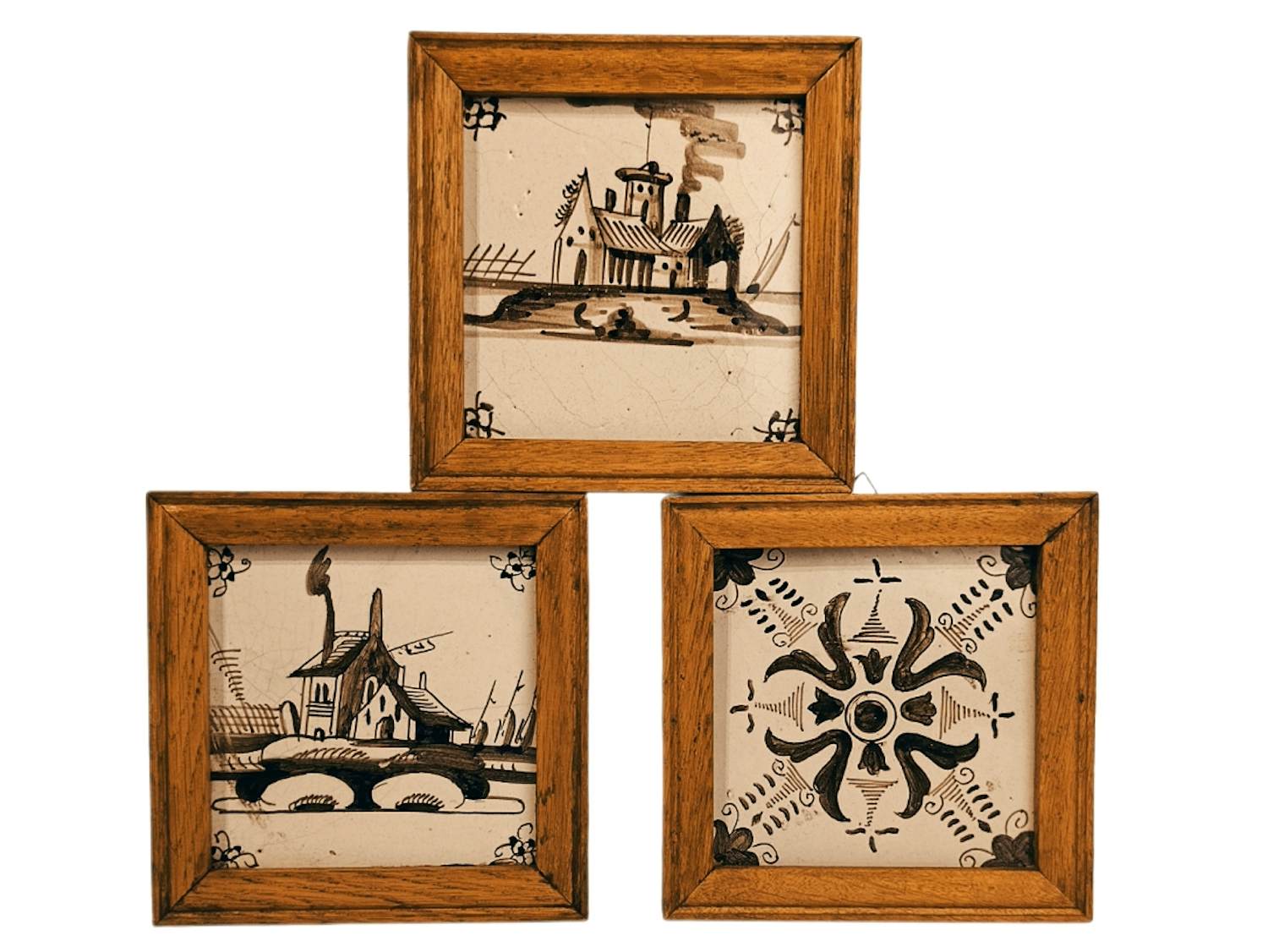 Porceleyne Fles - Antieke geglazuurde aardewerken tegels uit Delft. kopen? Bied vanaf 57!