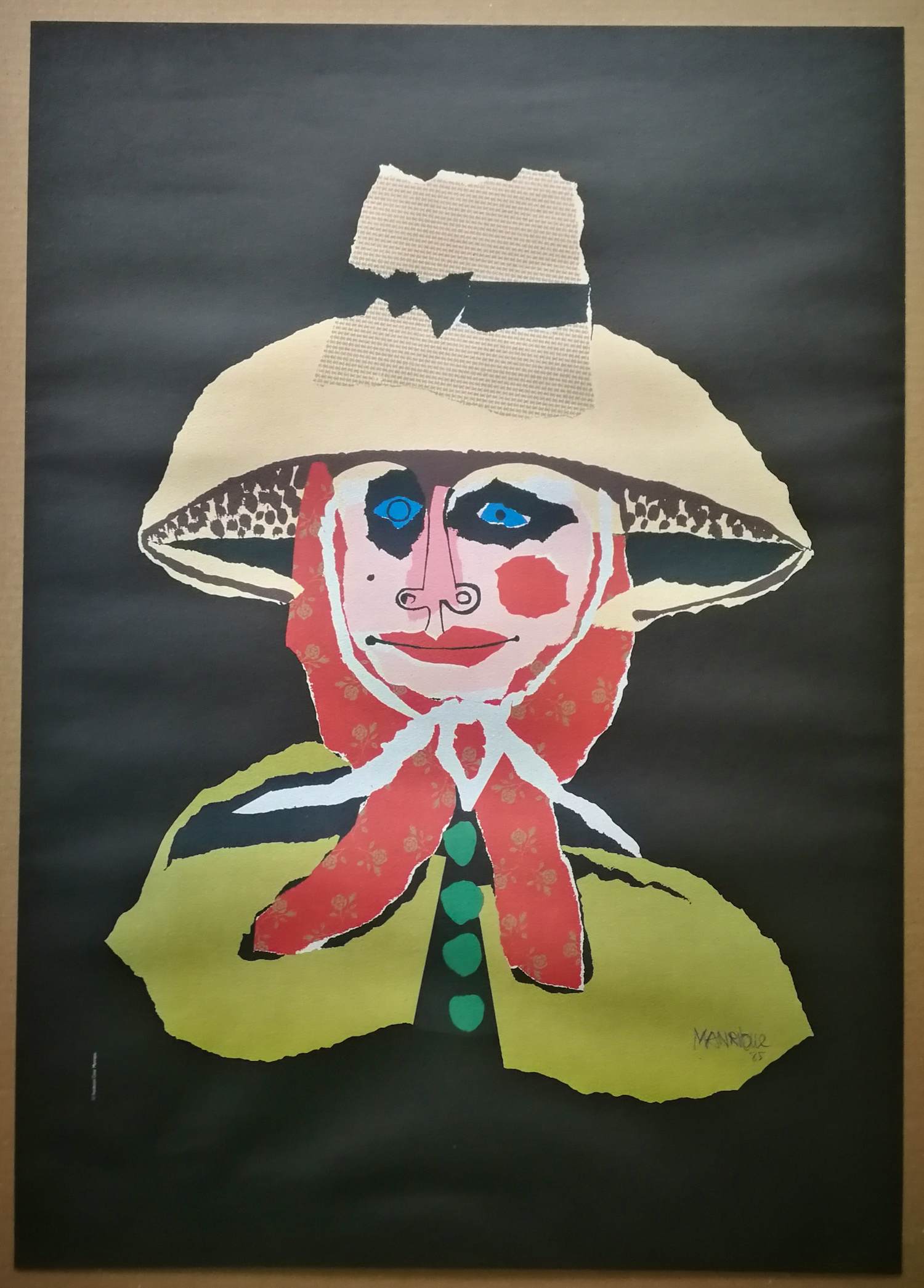 Cesar Manrique - Boerin met zonnehoed. kopen? Bied vanaf 69!