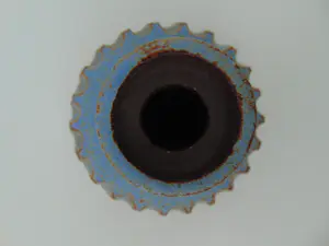 Ru de Boer - Keramiek vaasje in blauw en bruin kopen? Bied vanaf 55!